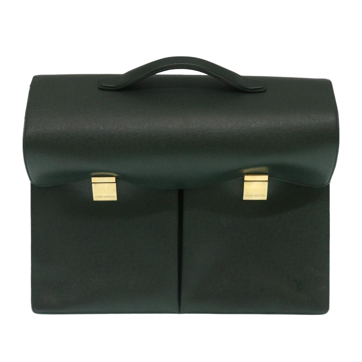 LOUIS VUITTON Taiga Business Bag Epicea LV Auth th2508