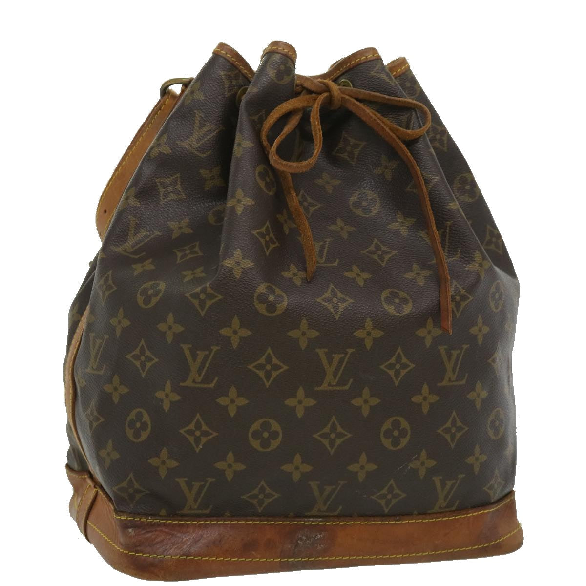 LOUIS VUITTON Monogram Noe Shoulder Bag M42224 LV Auth th2976