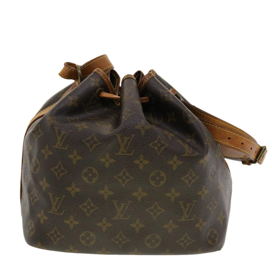 LOUIS VUITTON Monogram Petit Noe Shoulder Bag M42226 LV  th3590