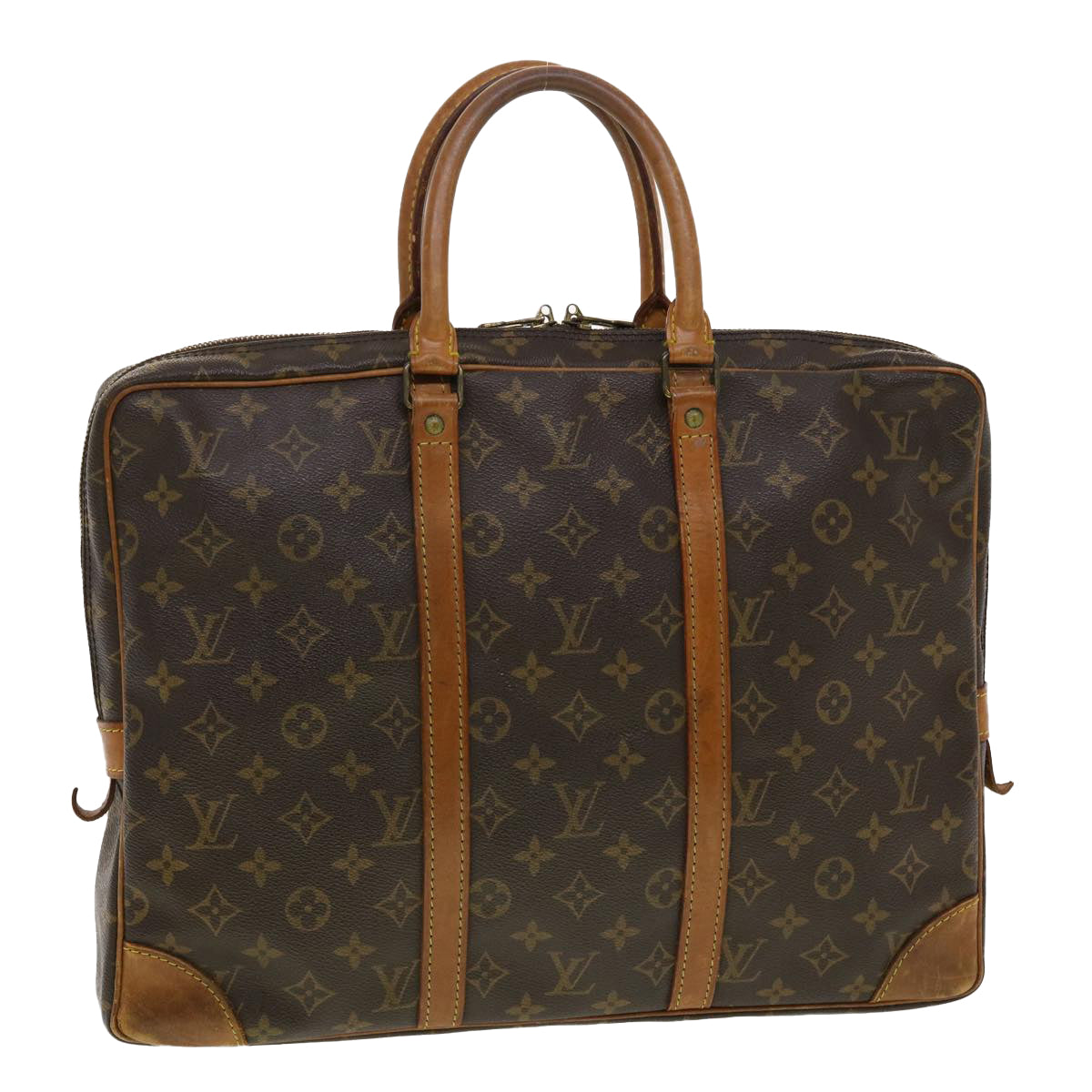 LOUIS VUITTON Monogram Porte Documents Voyage Business Bag M53361 LV Auth th3594