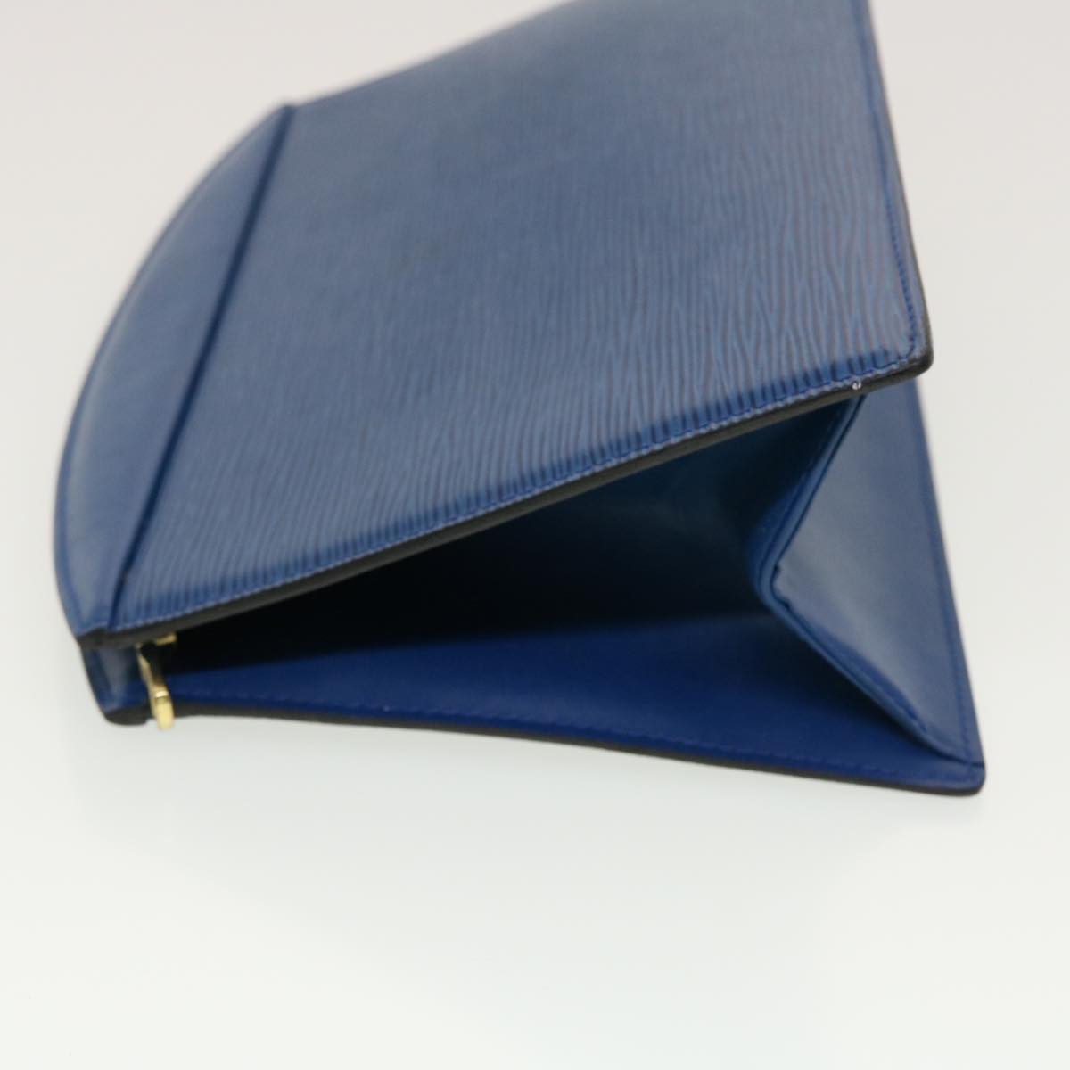 LOUIS VUITTON Epi Trousse Crete Clutch Bag Blue M48405 LV  th3672