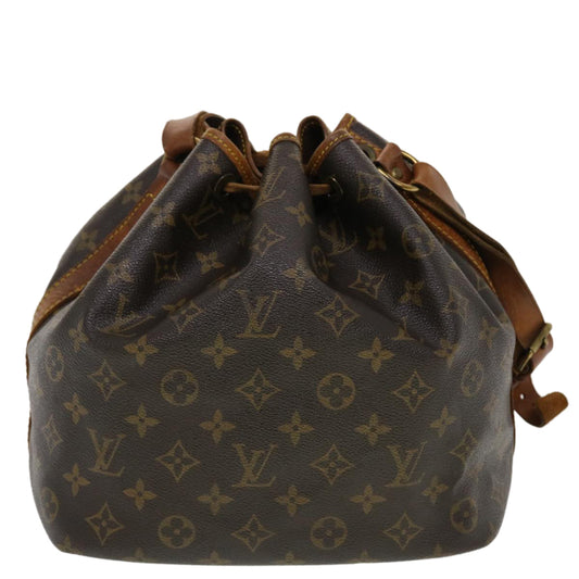 LOUIS VUITTON Monogram Petit Noe Shoulder Bag M42226 LV Auth th3703