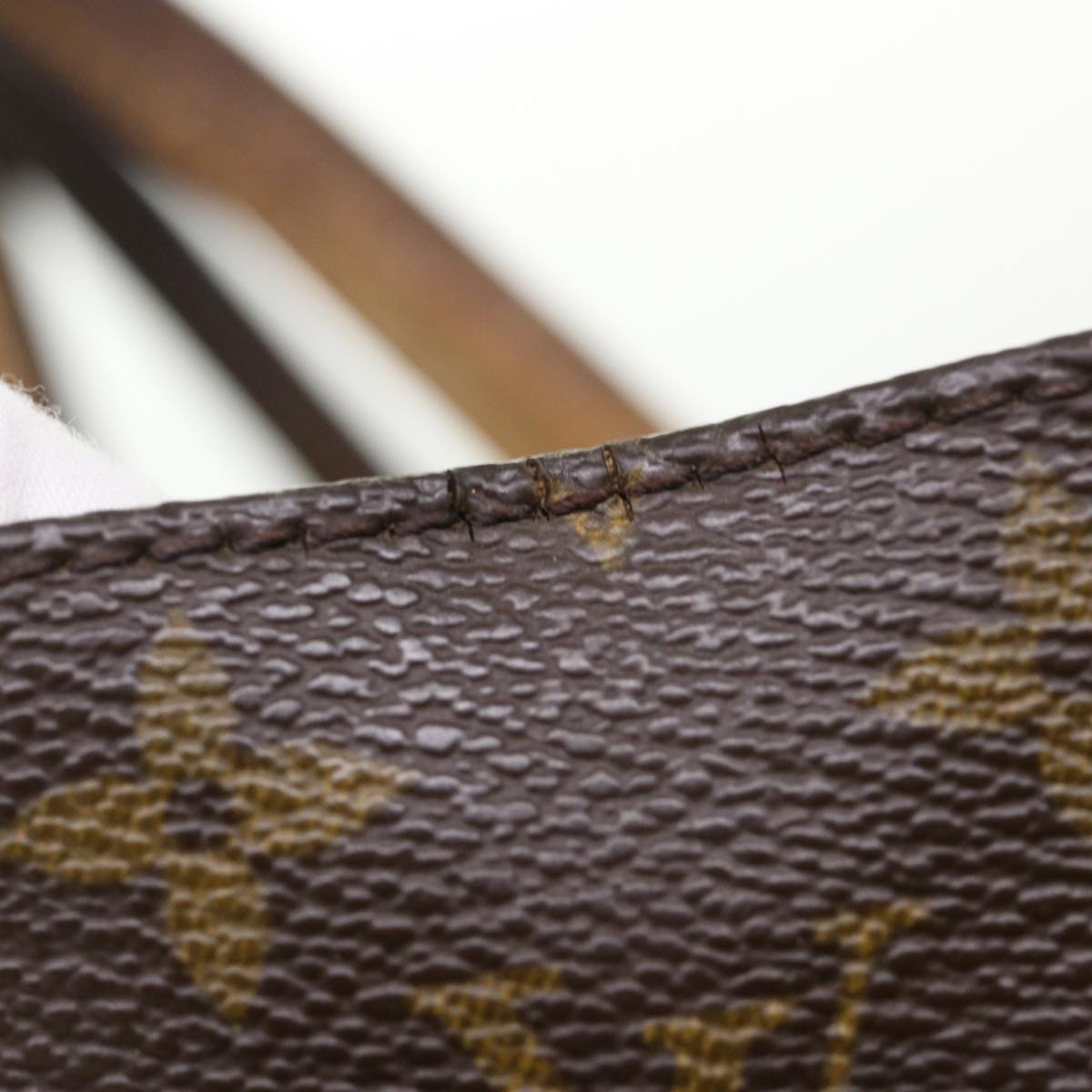 LOUIS VUITTON Monogram Sac Plat Hand Bag M51140 LV  th3804