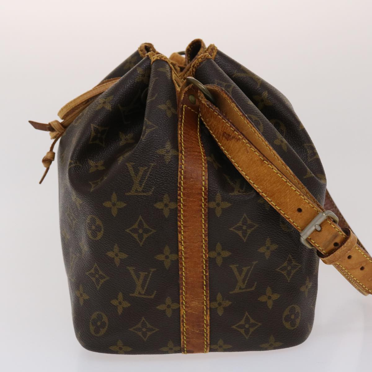 LOUIS VUITTON Monogram Petit Noe Shoulder Bag M42226 LV  th3807