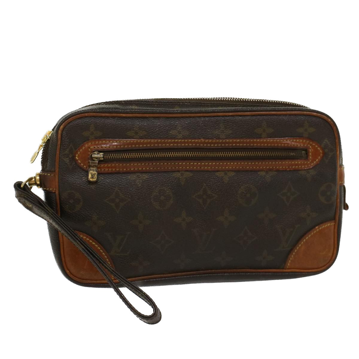 LOUIS VUITTON Monogram Marly Dragonne PM Clutch Bag M51827 LV  th3808