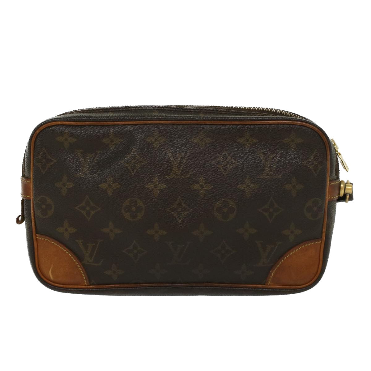 LOUIS VUITTON Monogram Marly Dragonne PM Clutch Bag M51827 LV  th3808