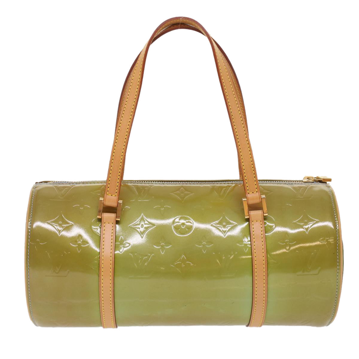 LOUIS VUITTON Monogram Vernis Bedford Hand Bag Baby Blue M91007 LV  th3831