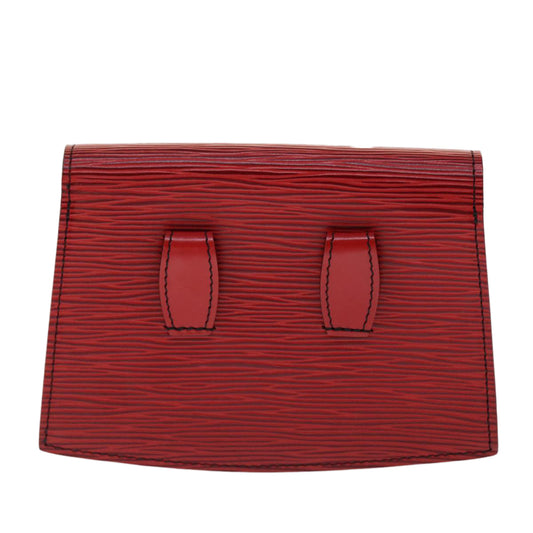 LOUIS VUITTON Epi Pochette Tillsit Waist Bag Red M52607 LV  th3847