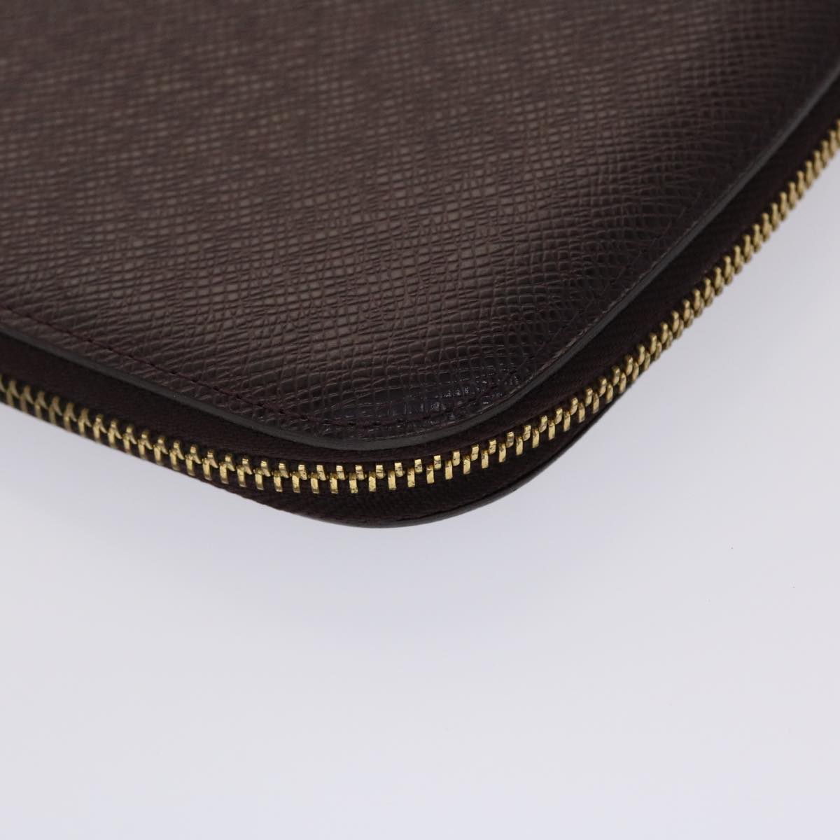 LOUIS VUITTON Taiga Organizer Atoll Travel Case Acajou M30656 LV  th3851