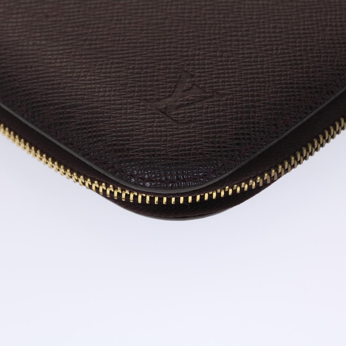 LOUIS VUITTON Taiga Organizer Atoll Travel Case Acajou M30656 LV  th3851