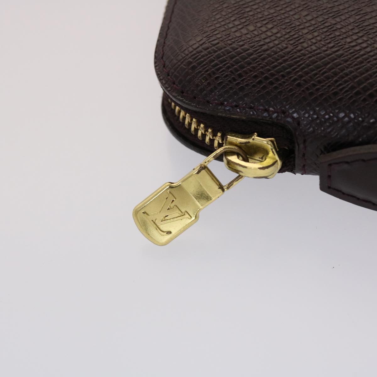LOUIS VUITTON Taiga Organizer Atoll Travel Case Acajou M30656 LV  th3851