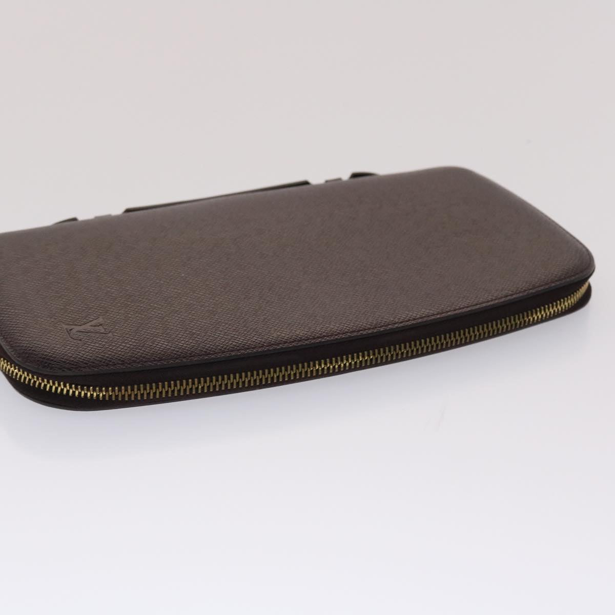 LOUIS VUITTON Taiga Organizer Atoll Travel Case Acajou M30656 LV  th3851