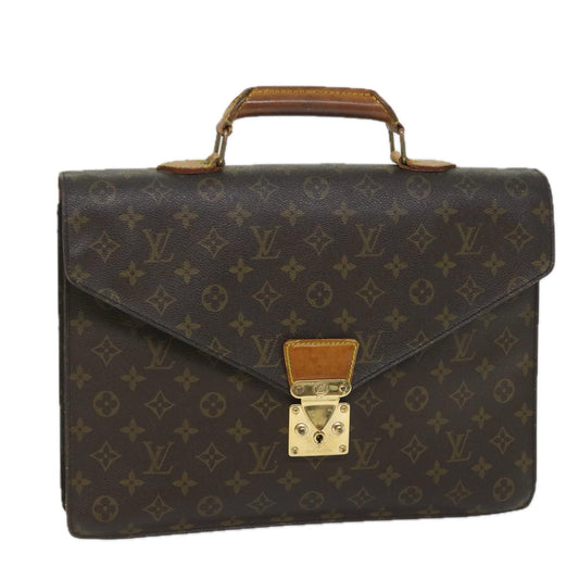 LOUIS VUITTON Monogram Serviette Conseiller Briefcase M53331 LV Auth th4107