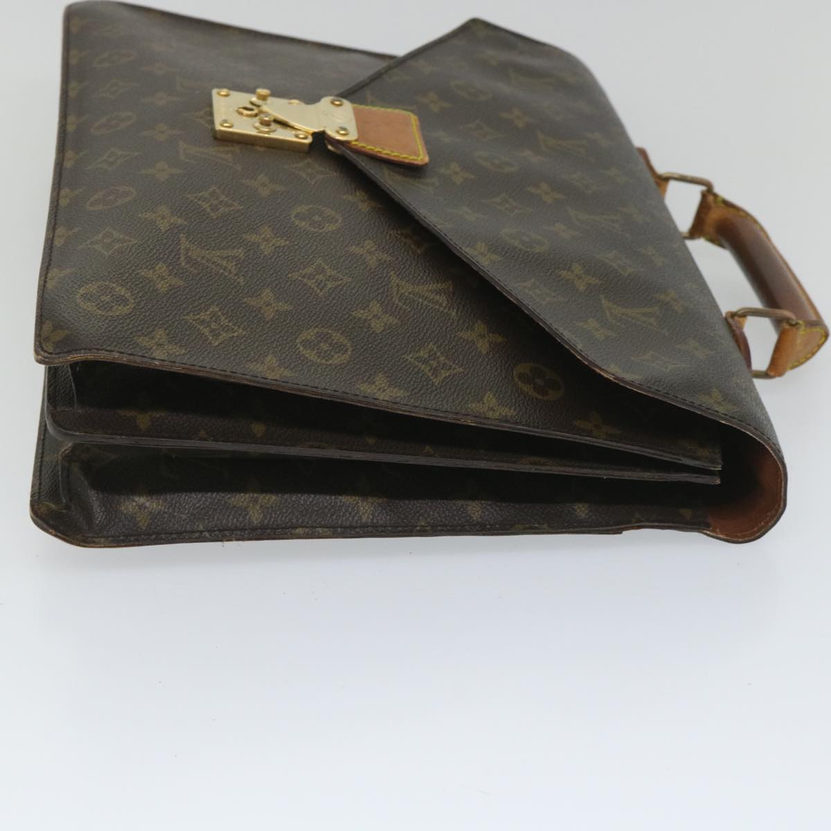 LOUIS VUITTON Monogram Serviette Conseiller Briefcase M53331 LV Auth th4107