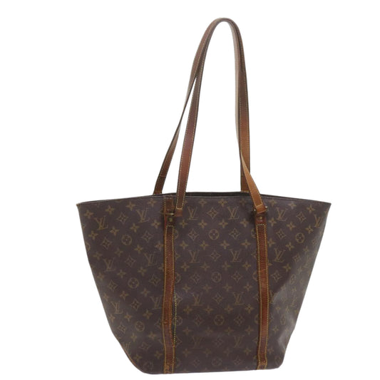 LOUIS VUITTON Monogram Sac Shopping Tote Bag M51108 LV Auth th4247