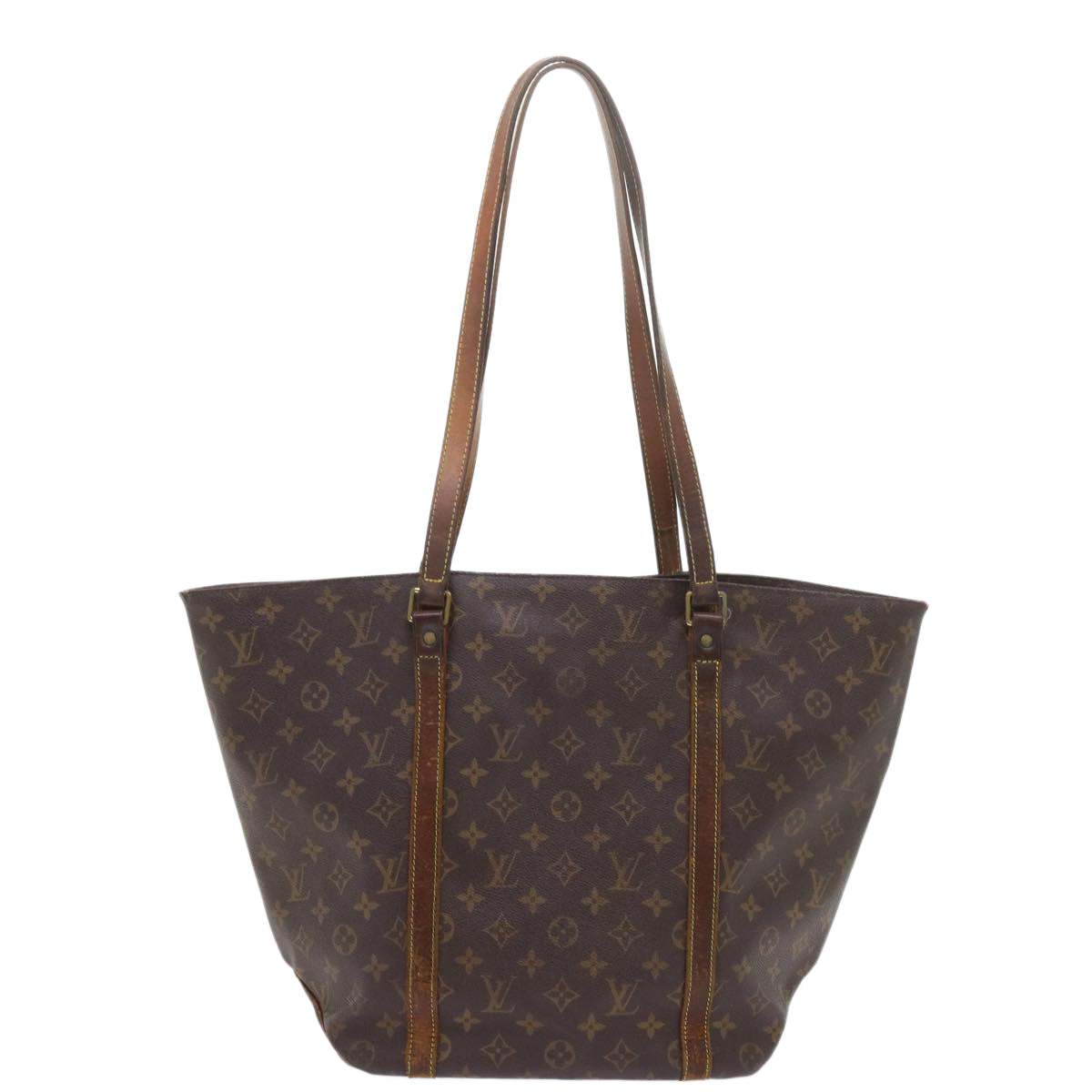 LOUIS VUITTON Monogram Sac Shopping Tote Bag M51108 LV Auth th4247