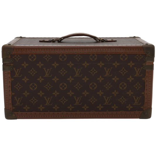 LOUIS VUITTON Monogram Boite Buteil Hand Bag Vanity Vintage M21822 Auth am1389g