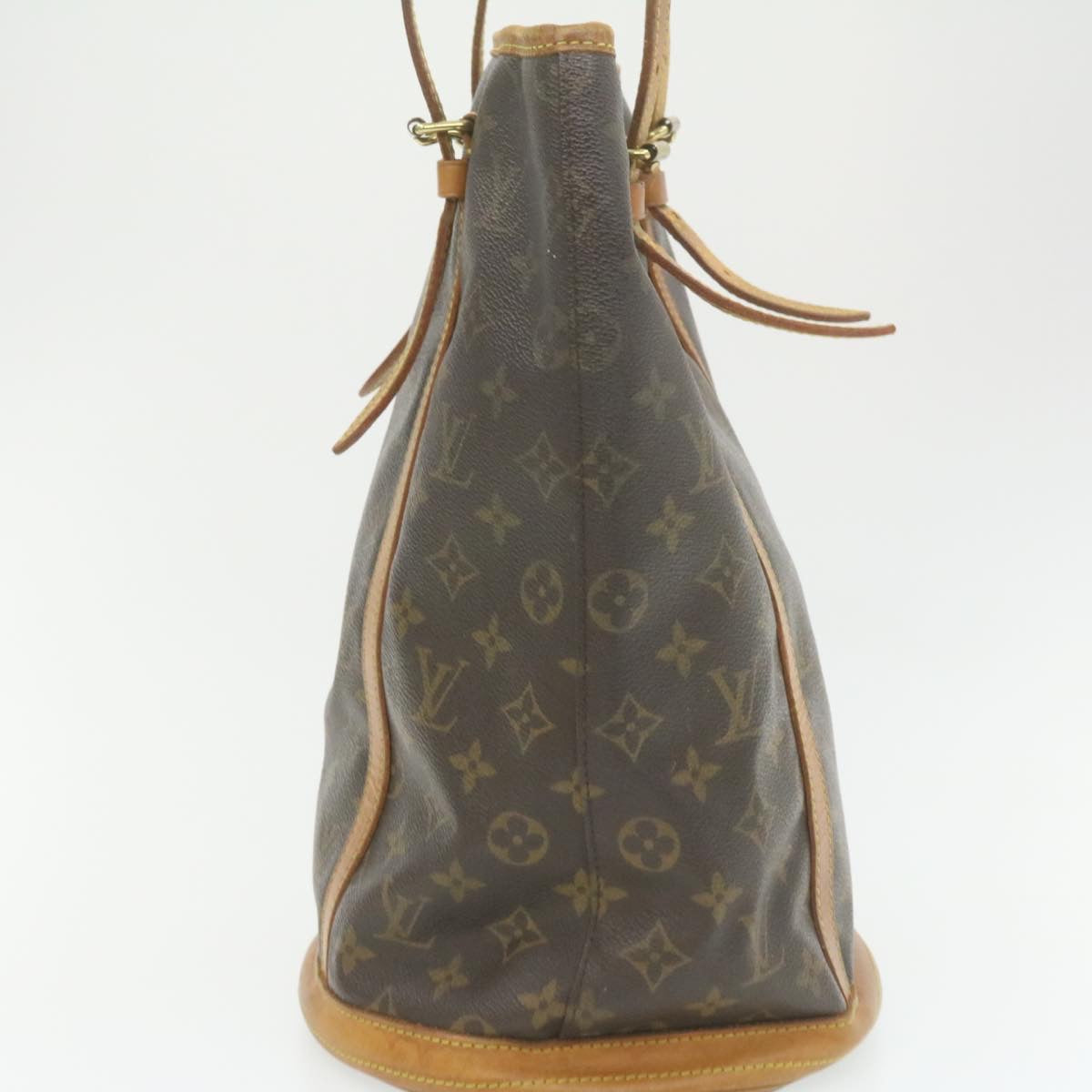 LOUIS VUITTON Monogram Bucket GM Shoulder Bag M42236 LV Auth hk083