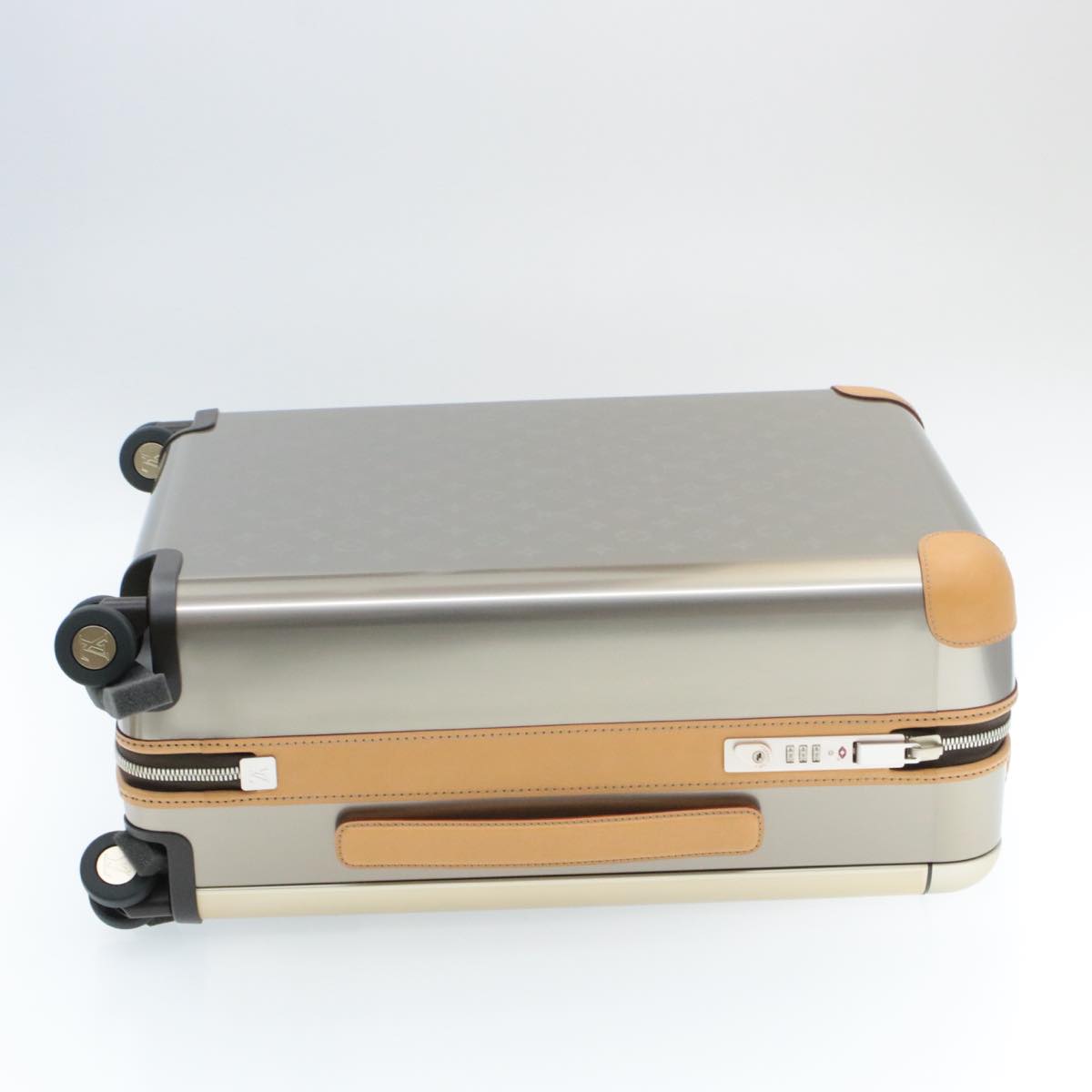 LOUIS VUITTON Monogram Titanium Horizon 55 Roller Suitcase M41226 LV  ak157A