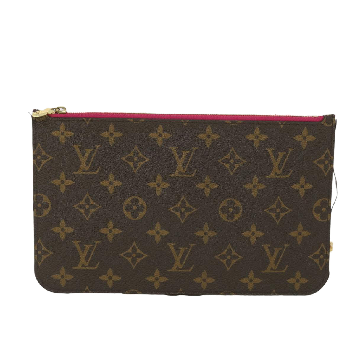 LOUIS VUITTON Monogram Neverfull MM Pouch Pouch LV Auth S104