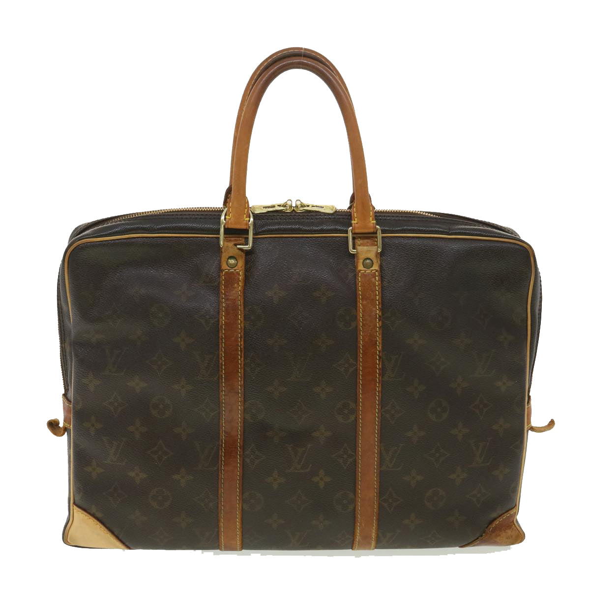 LOUIS VUITTON Monogram Porte Documents Voyage Business Bag M53361 LV  ti901