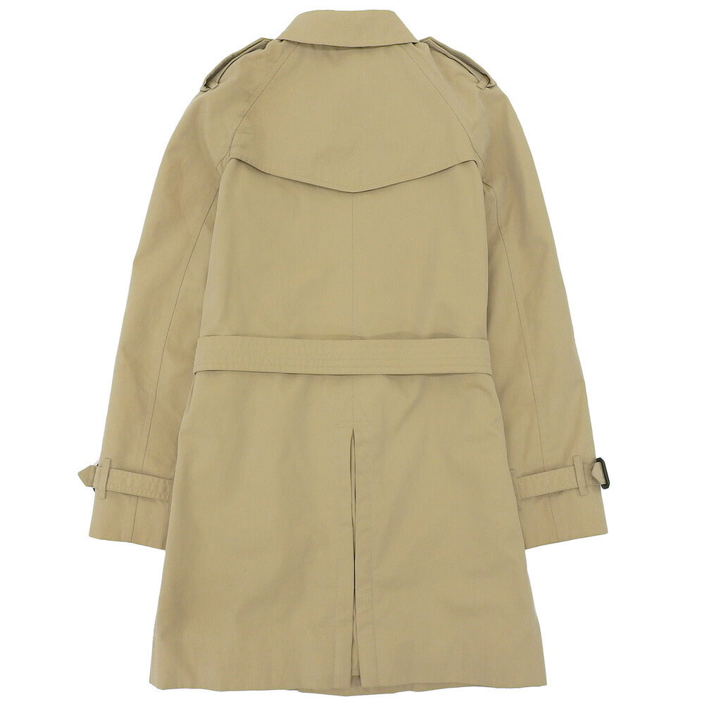 Burberry Kids Trench Coat Cotton Beige