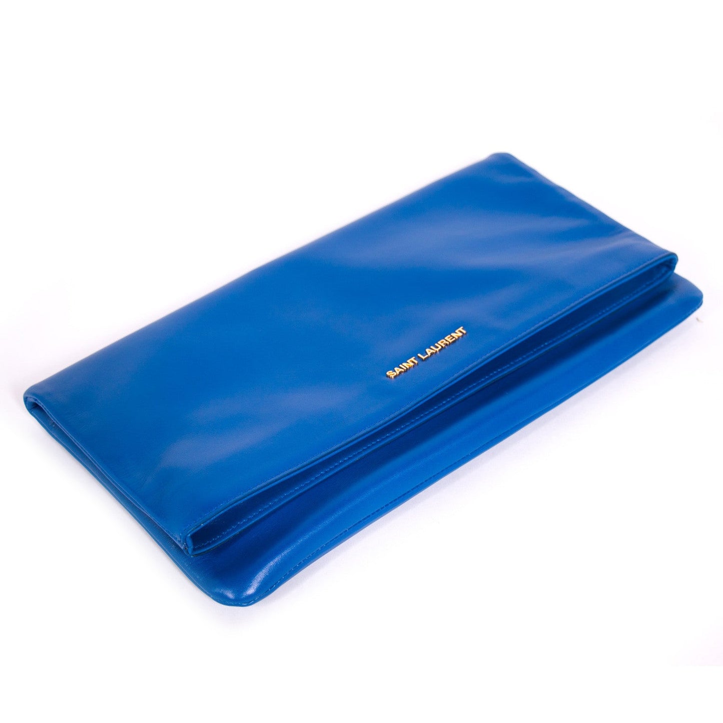 Saint Laurent Letters Fold-Over Clutch