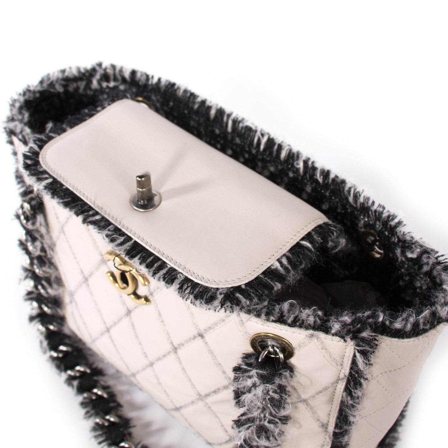 Chanel Tweedy Tote Bag