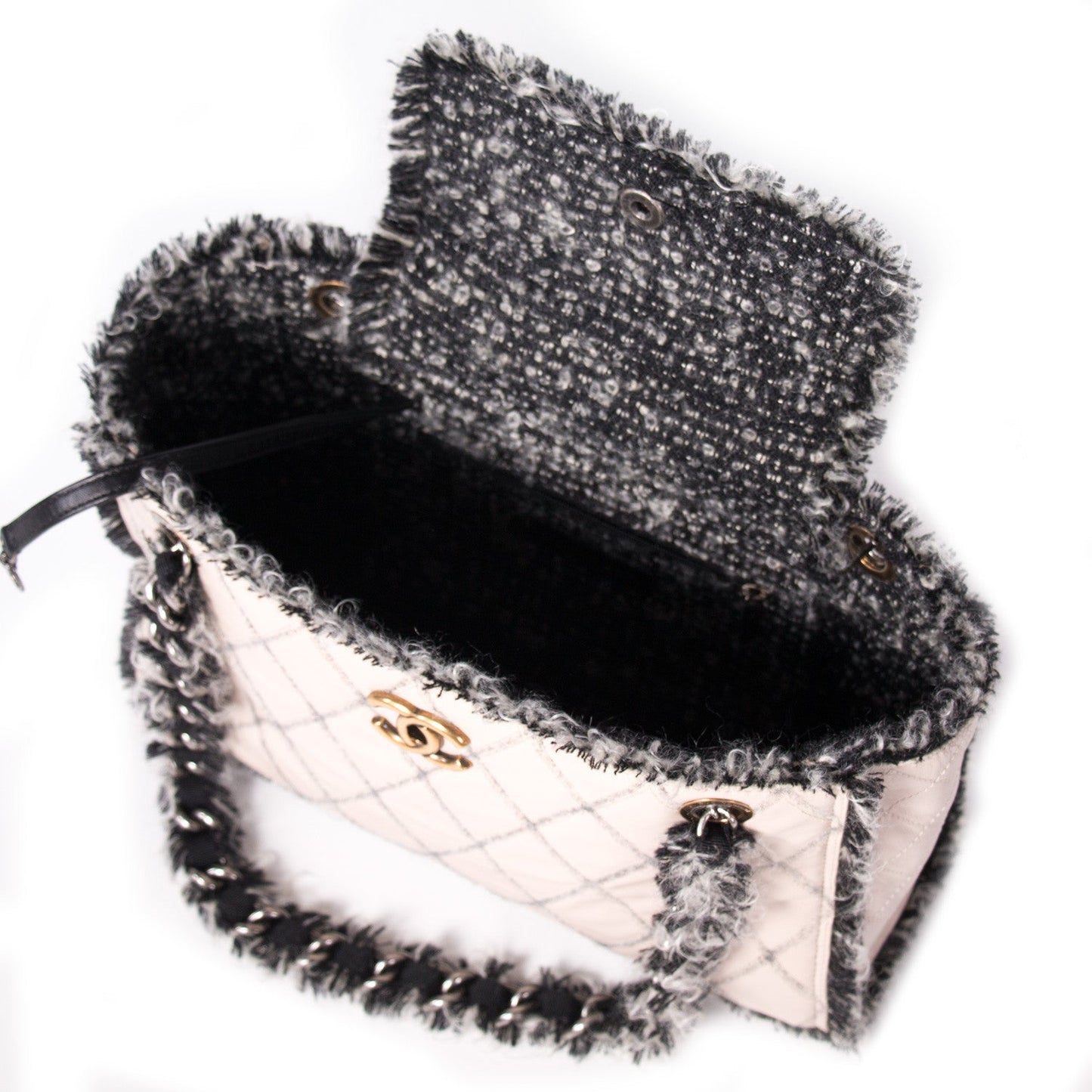 Chanel Tweedy Tote Bag