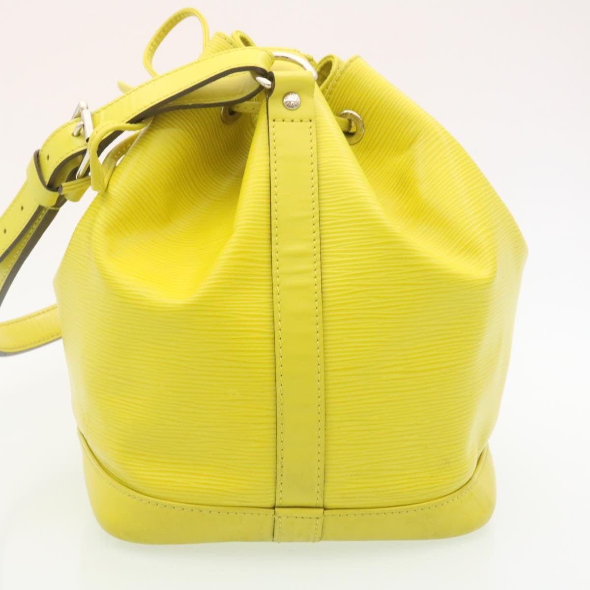 LOUIS VUITTON Epi Petit Noe Shoulder Bag Yellow Pistache M40969 LV  tp041