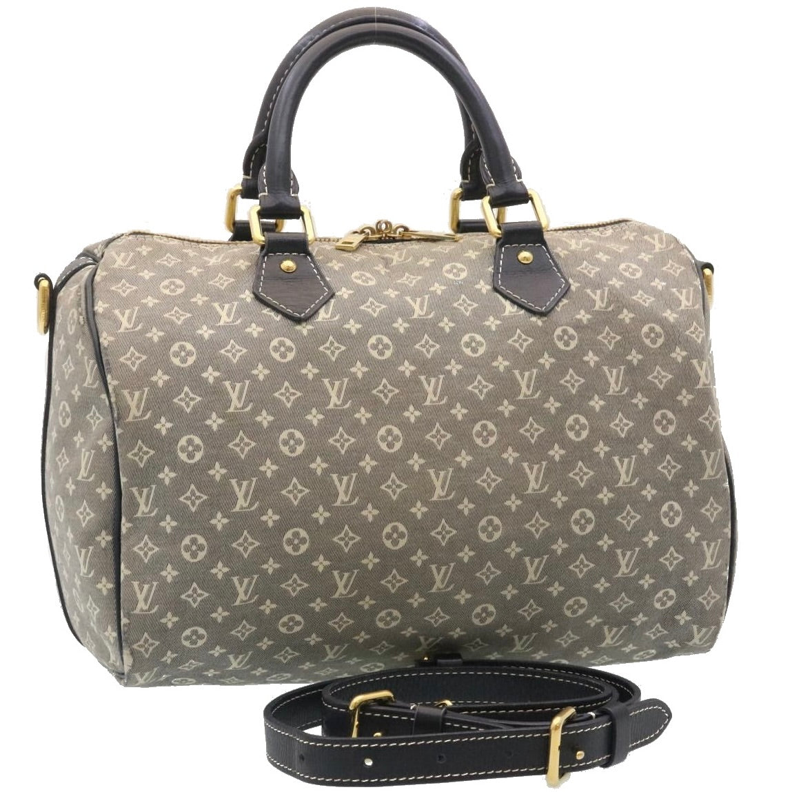 LOUIS VUITTON Monogram Idylle Speedy Bandouliere 30 Hand Bag M56703 Auth tp183
