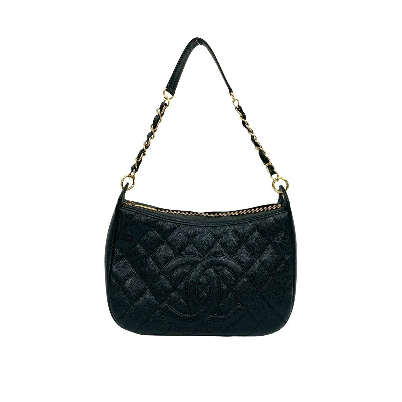 Chanel Matelassé Caviar Leather Shoulder Bag