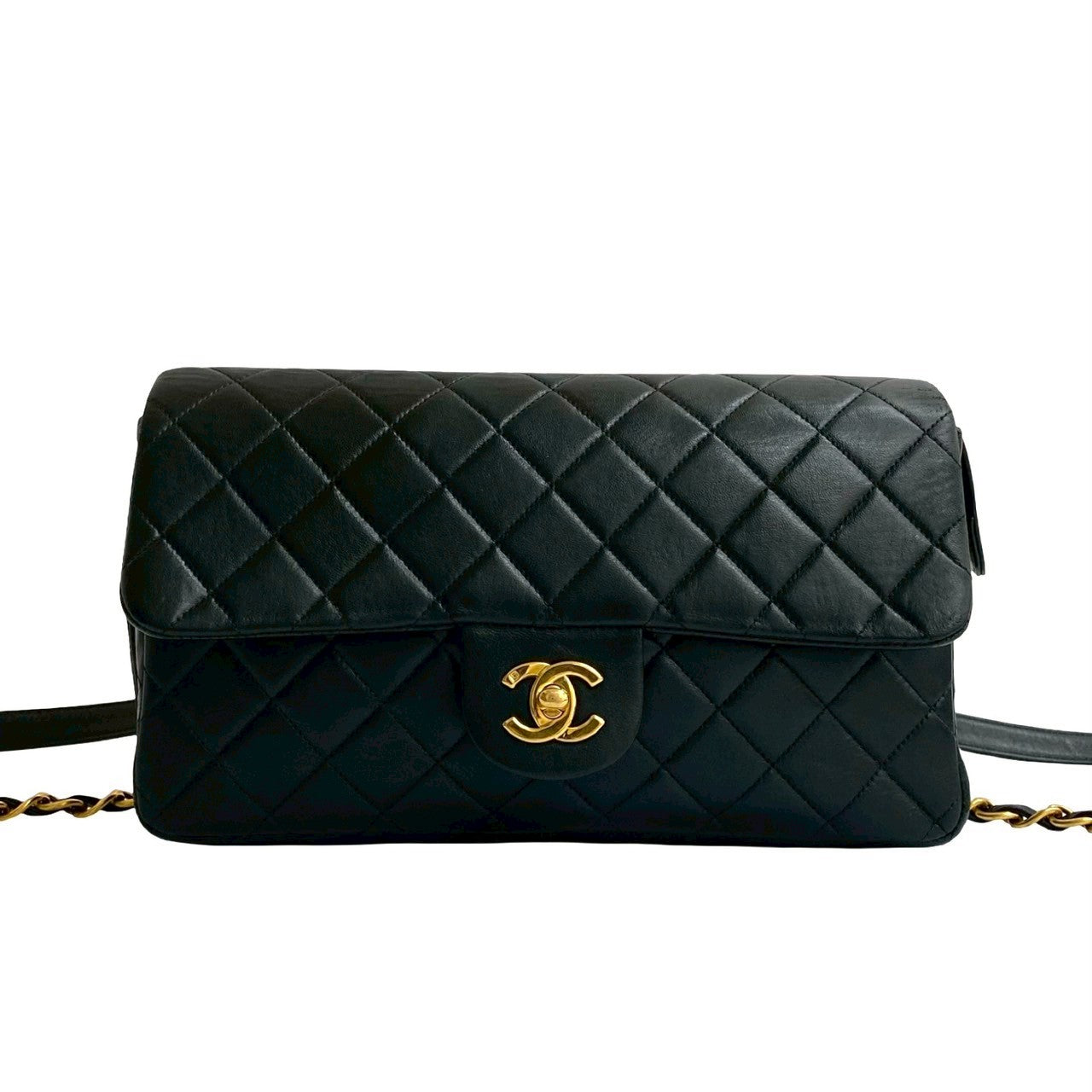 Chanel Matelassé Lambskin Leather Backpack