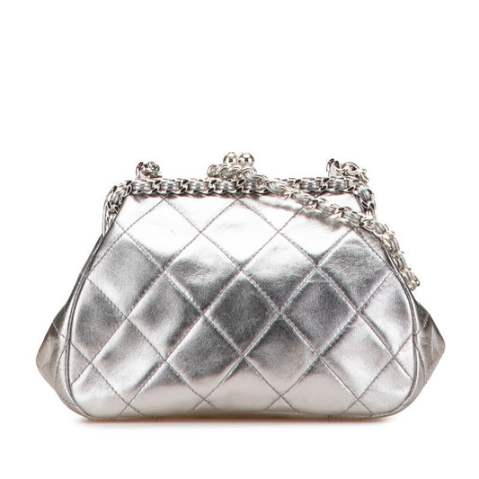 Chanel Coco Mark Matelasse Lambskin Shoulder Bag