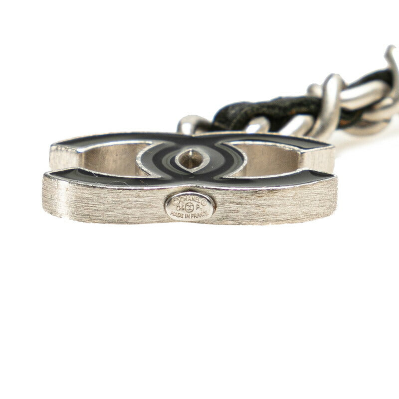 Chanel Coco Mark Metal Leather Belt