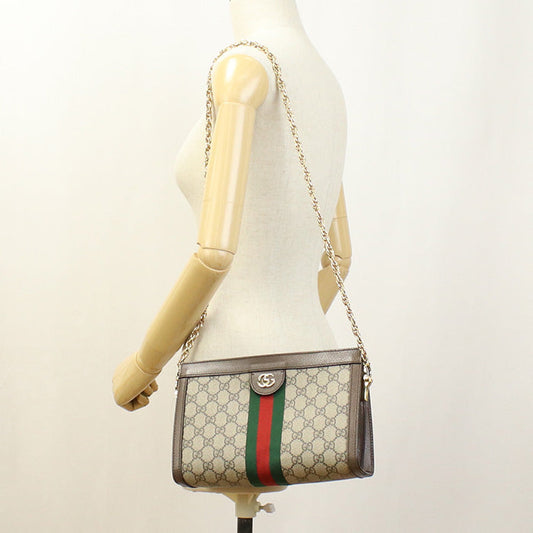 GUCCI 503877 KO5NG 8745 GG Small Shoulder Bag Ofidia GG Supreme beige Women