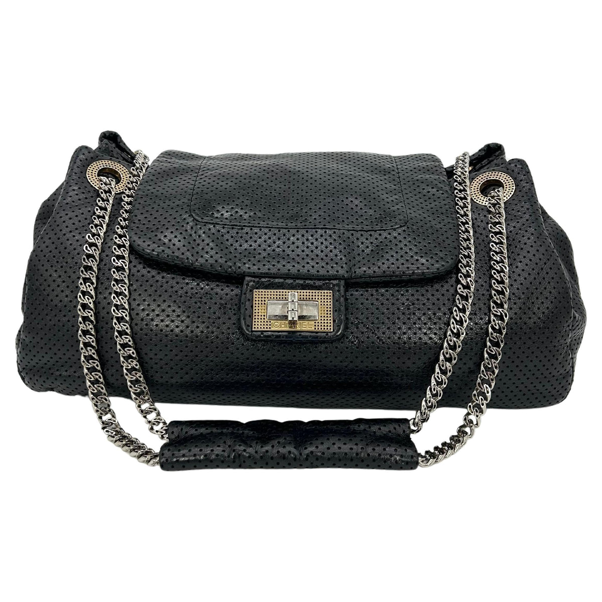 Top Quality Chanel Perforated Drill New Accordion Classic