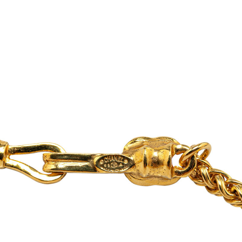 Chanel Vintage Coco Mark Circle Necklace