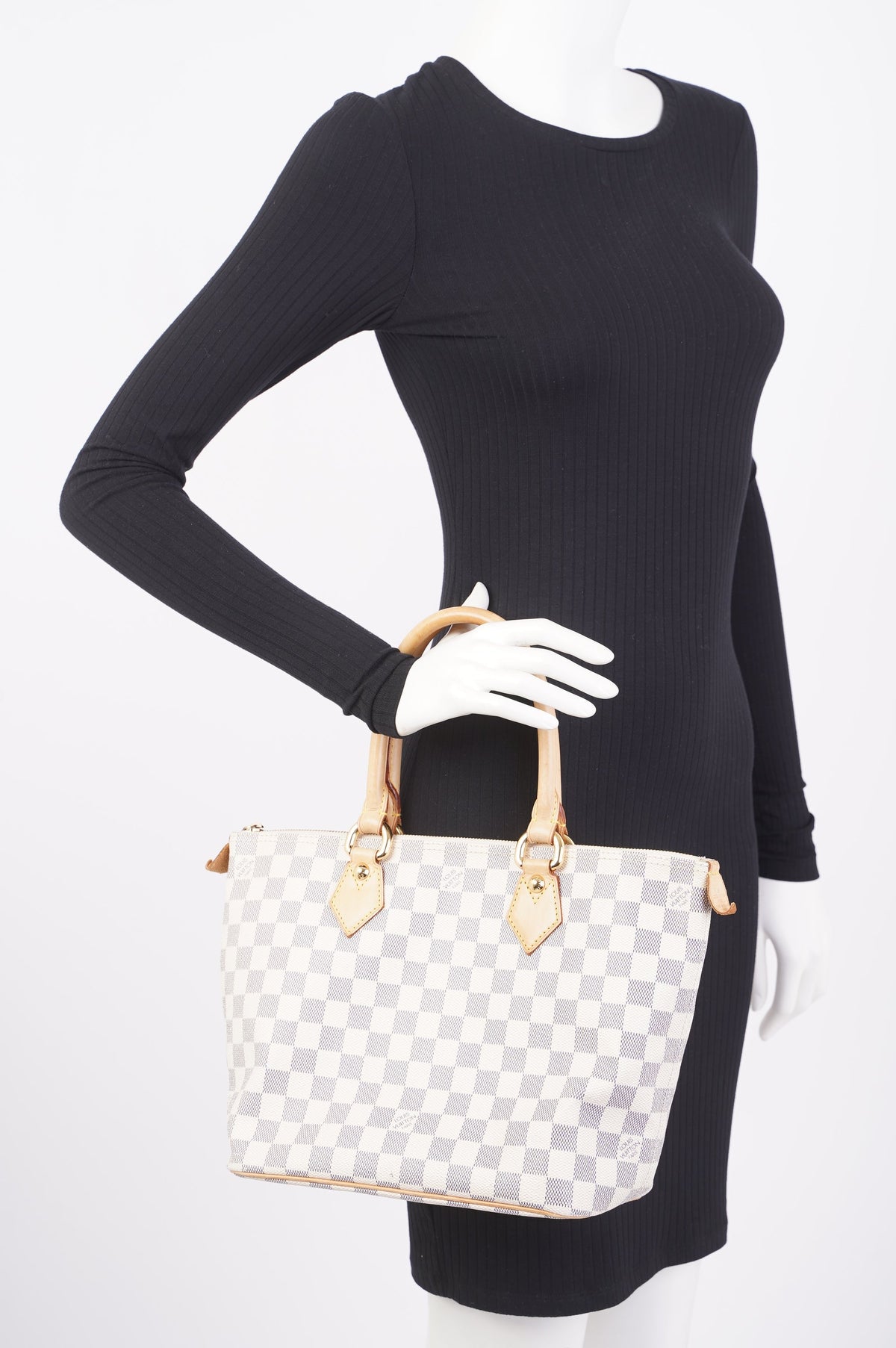 Louis Vuitton Saleya Damier Azur Canvas PM