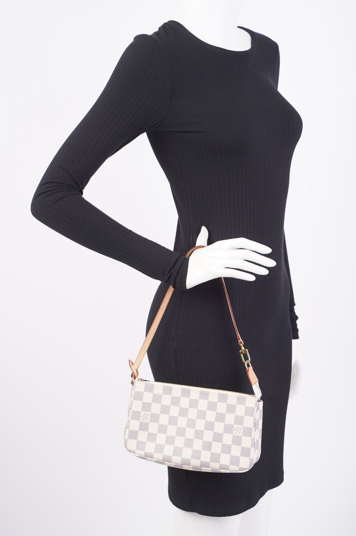 Louis Vuitton Pochette Accessoires Damier Azur Coated Canvas