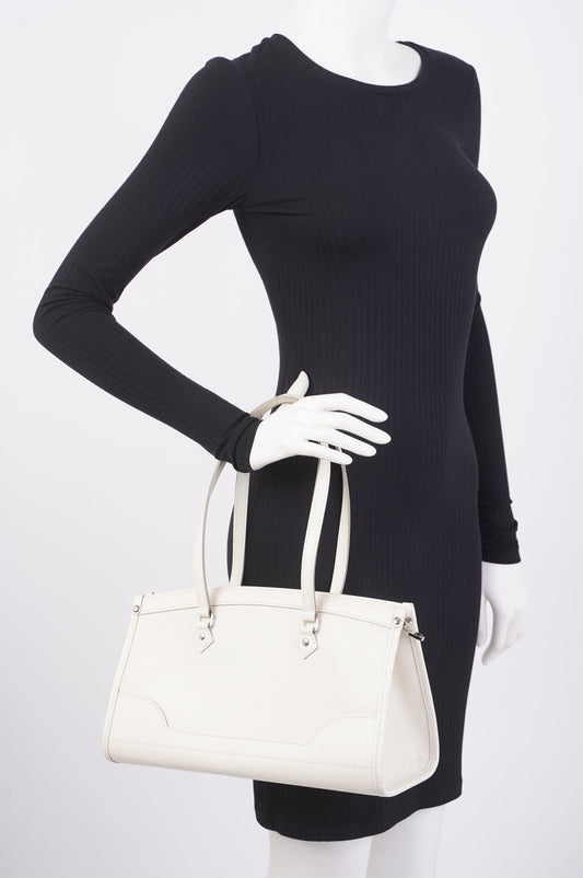 Louis Vuitton Madeline White Epi Leather PM