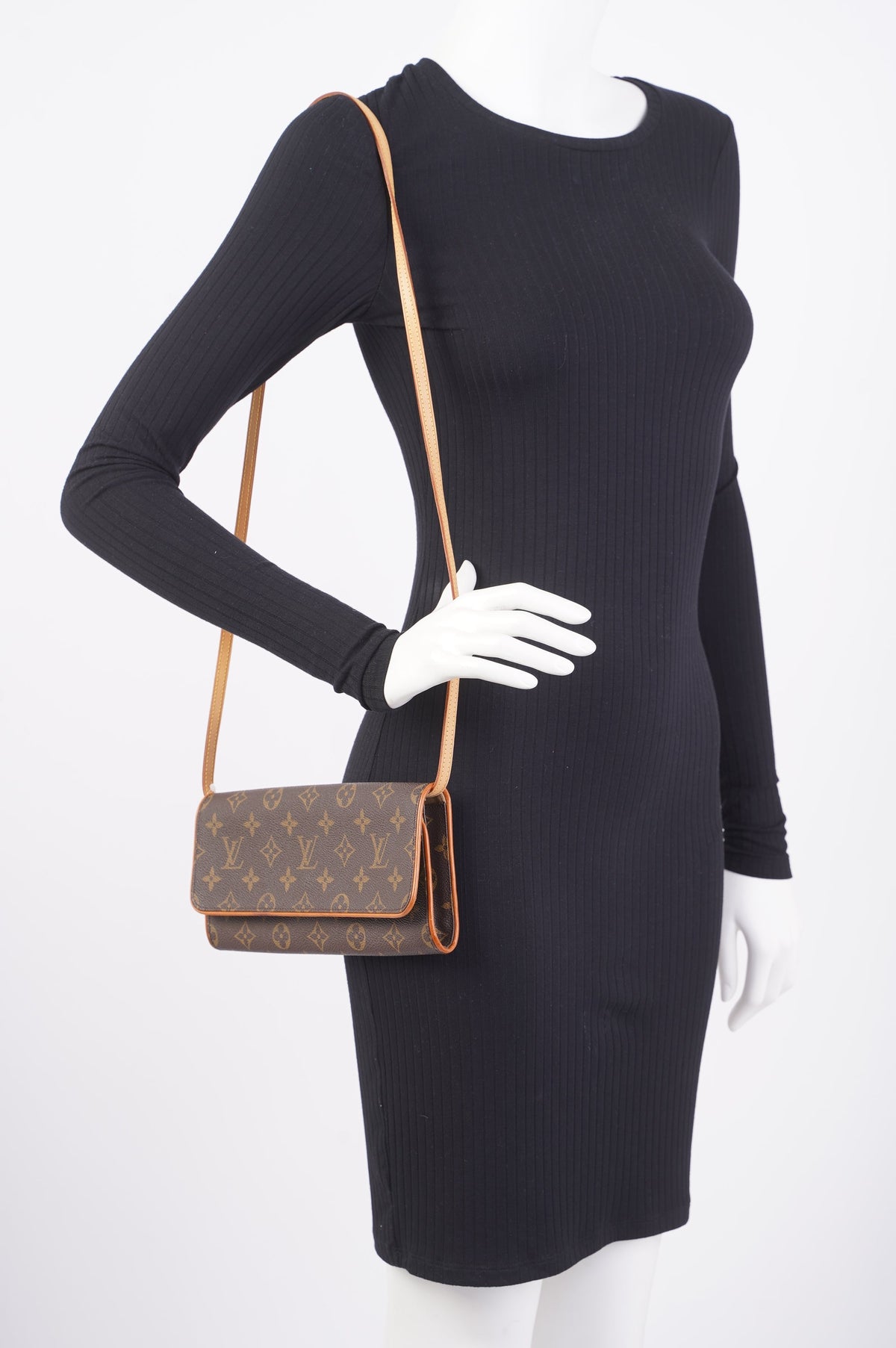 Louis Vuitton Twin Pochette Monogram Coated Canvas GM