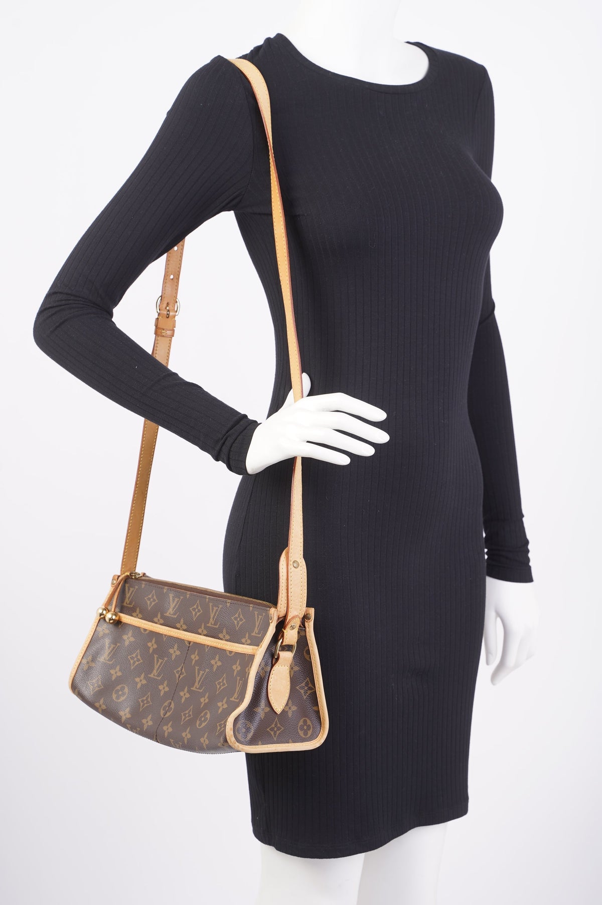 Louis Vuitton Popincourt Long Monogram Coated Canvas