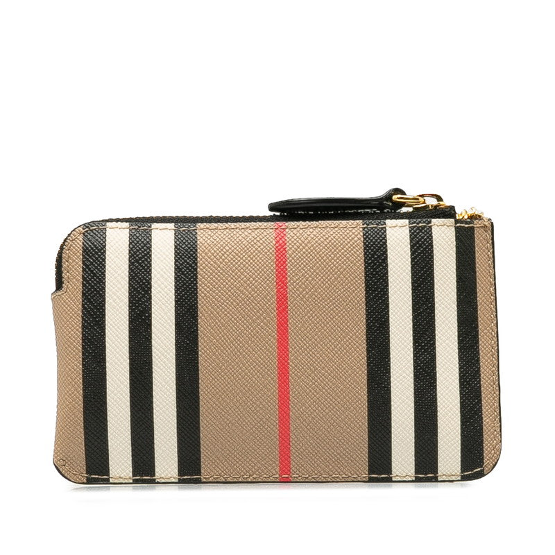 Burberry Check PVC Leather Coin Case