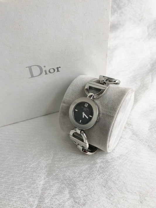 Christian Dior Watch Silver CD022110 Vintage e4madz