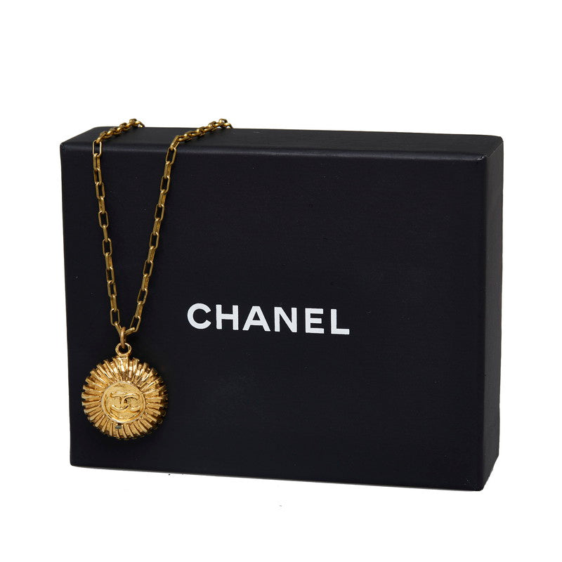 Chanel Coco Mark Medal Necklace