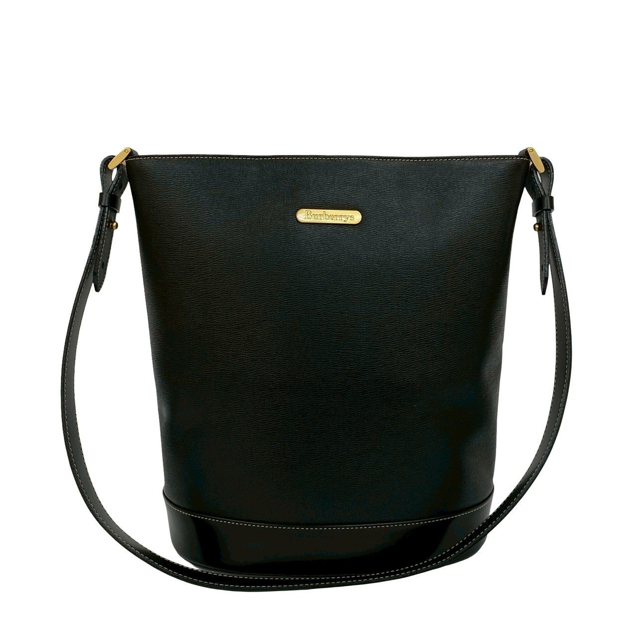 Burberrys Leather Shoulder Bag