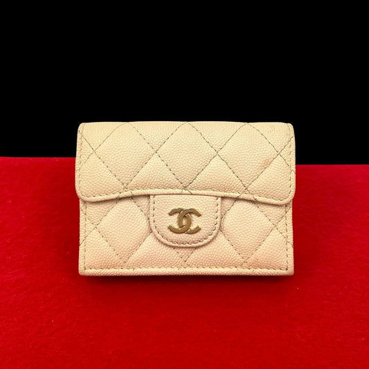 Chanel Matelassé Caviar Skin Wallet