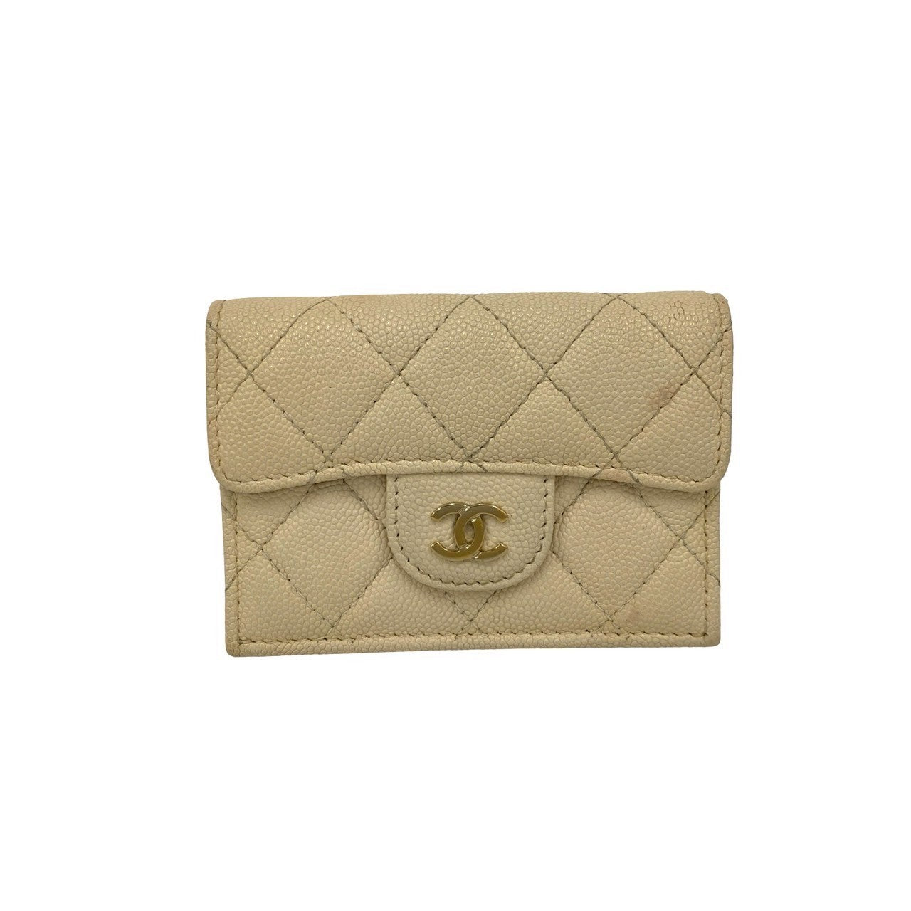 Chanel Matelassé Caviar Skin Wallet