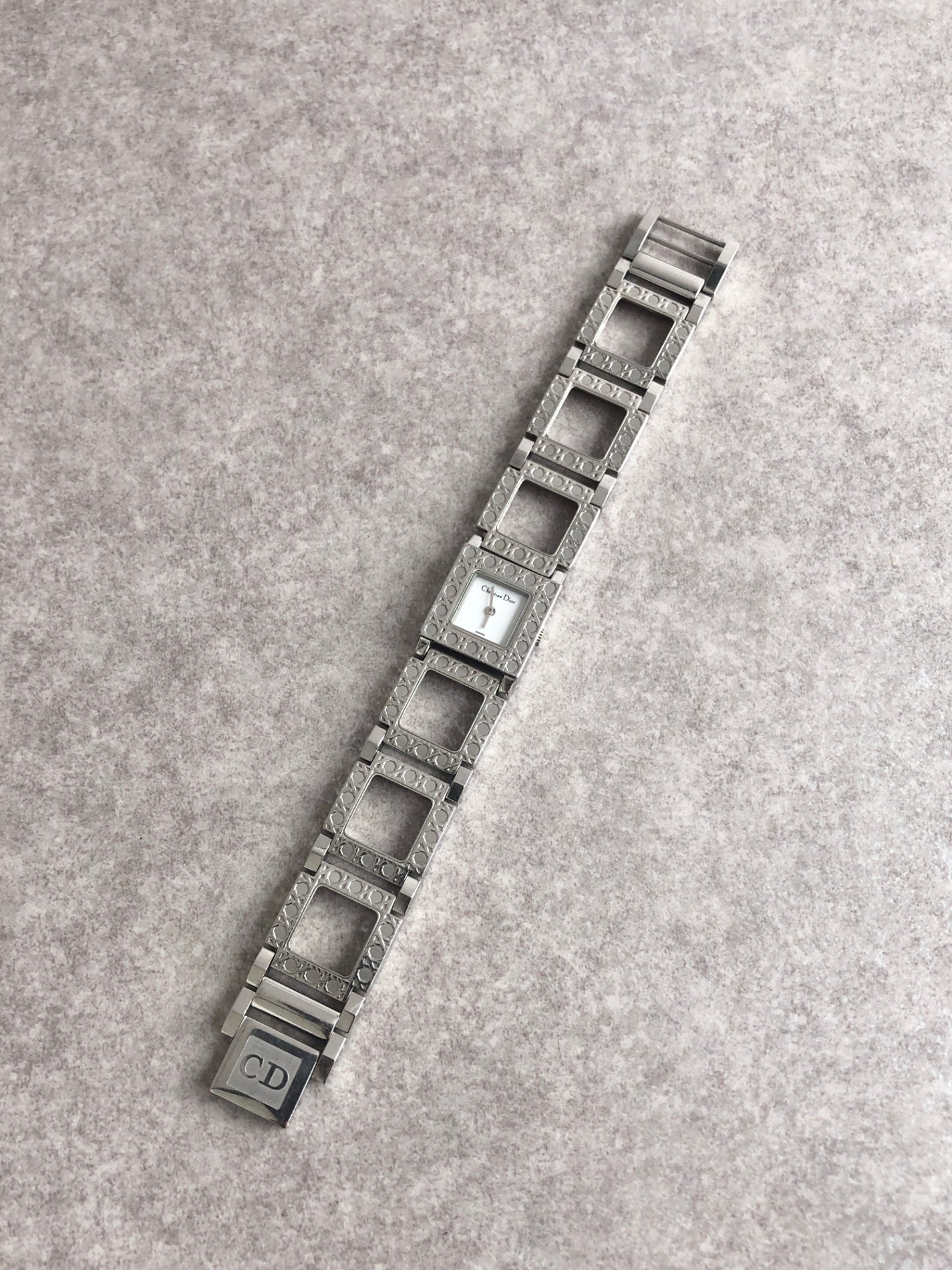 Christian Dior Quartz Watch White D60-100 Vintage 4bphzj